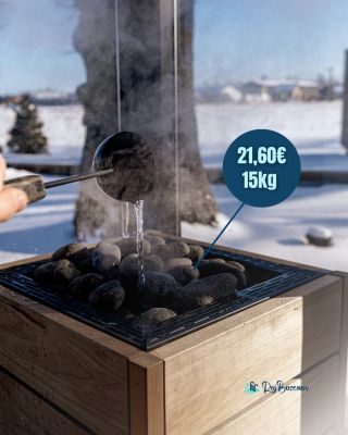 🔥 Pravý fínsky zážitok? 15 kg fínskych saunových kameňov HARVIA len za 21,60 € 😍 Tieto kamene s veľkosťou 5 až 10 cm sa...